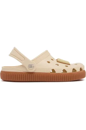Dolce & Gabbana Sandalen Aus Gummi Mit Logo