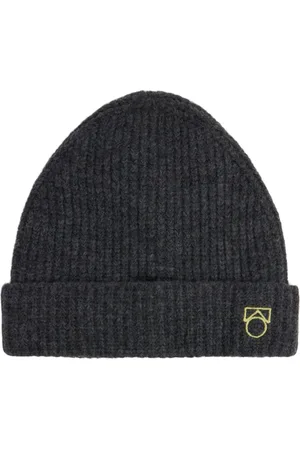Main Story Embroidered Wool Blend Knit Beanie