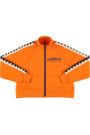Maison Mangostan Sweatshirt Aus Baumwollmischung Mit Druck