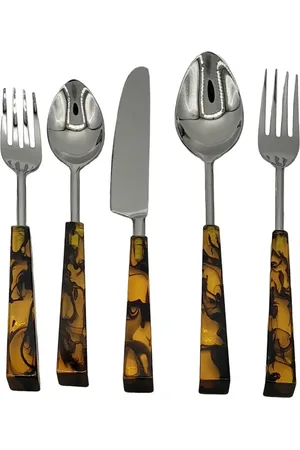 Les-Ottomans Leopard Cutlery Set