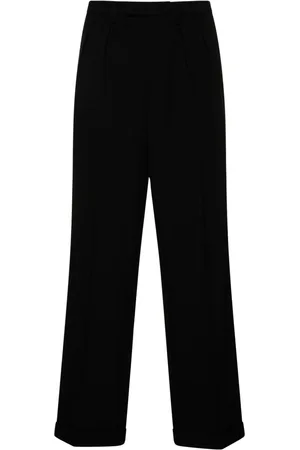 DRIES VAN NOTEN Plissierte Wollhose „pames“