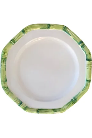 Les-Ottomans Bamboo Ceramic Plate