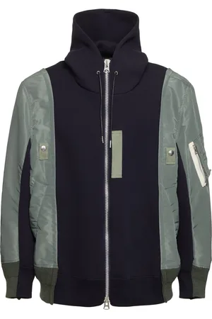 SACAI Gepolsterte Jacke Aus Nylontwill Und Schwammjacke