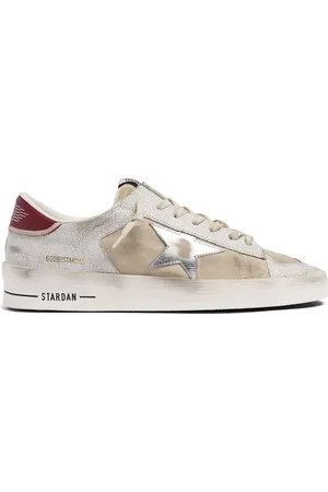 Golden Goose Laminierte Ledersneakers „stardan“