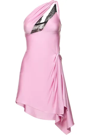 COPERNI One Shoulder Stretch Tech Mini Dress