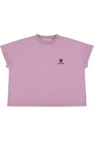 Main Story T-shirt Aus Baumwolljersey Mit Aufgesticktem Logo
