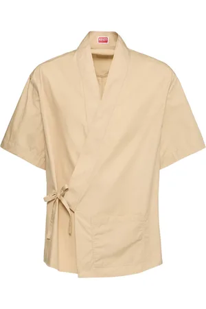 Kenzo Kimono-hemd Aus Baumwolle