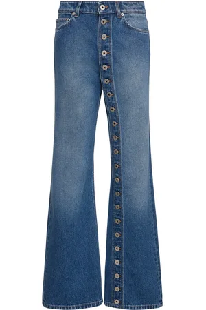 Jean Paul Gaultier Jeans Aus Denim Mit Weitem Bein