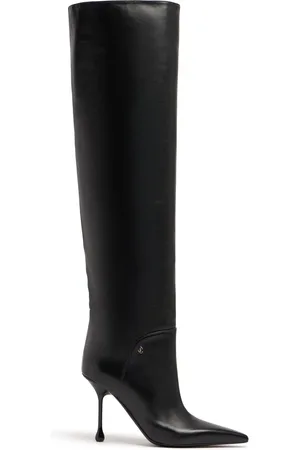 Jimmy Choo 95mm Kniehohe Lederstiefel „cycas Kb“