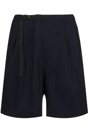 Seven Gauge Tropical Wool Blend Shorts