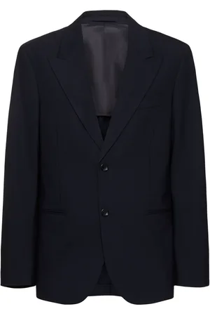Seven Gauge Einreihiger Blazer Aus Tropischer Wollmischung
