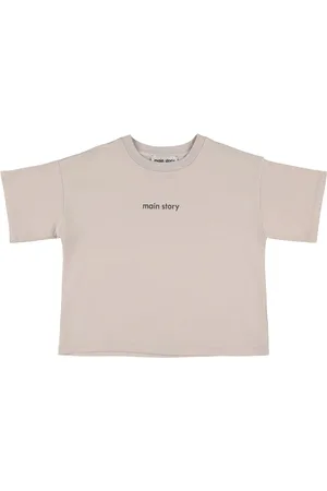Main Story Besticktes T-shirt Aus Baumwolljersey