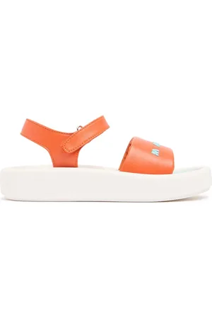 Marni Sandalen Aus Kunstleder Mit Logo