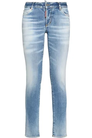Dsquared2 Mittelhohe, Gerade Stretch­-jeans „jennifer“
