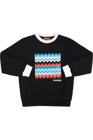 Missoni Bedrucktes Sweatshirt Aus Baumwollfleece