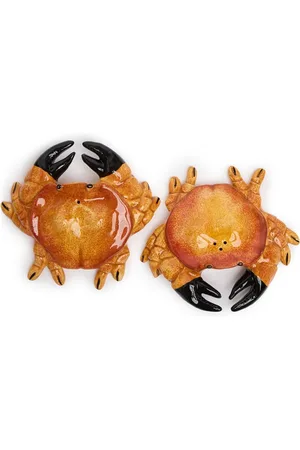Les-Ottomans Crab Salt & Pepper Shakers