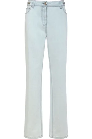 VERSACE Gerade Jeans Aus Denim