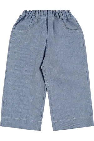 Babe & Tess Hose Aus Stretch-baumwolle Mit Streifen