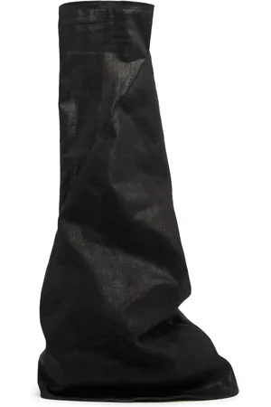 Rick Owens 20mm Fetish Denim Over-the-knee Boots