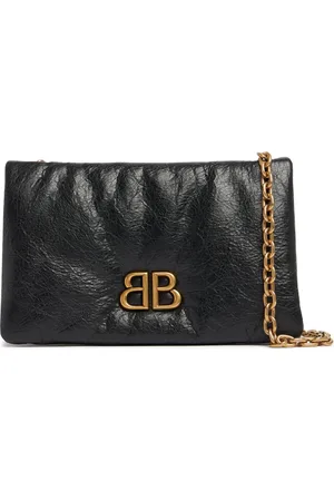 Balenciaga Nano Schultertasche Aus Leder „monaco“