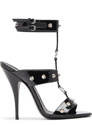 Dsquared2 120mm Hohe Lackledersandaletten „gothic“