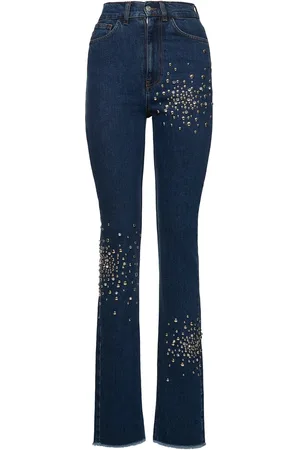 Des Phemmes Gerade Jeans Mit Verzierung