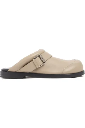Acne Studios 20mm Leather Mules W/ Buckle Strap