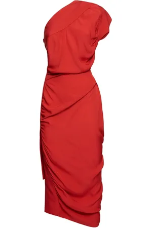 Vivienne Westwood Ein-schulter-midikleid Aus Cady „andalouse“