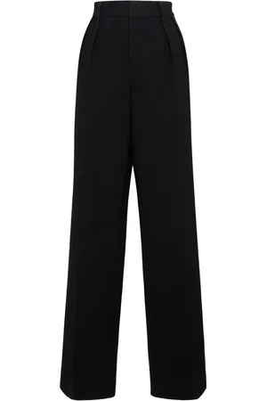 Maison Margiela Weite Hose Aus Wollgabardine