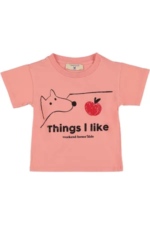 Weekend House Kids Bedrucktes T-shirt Aus Baumwollmischung