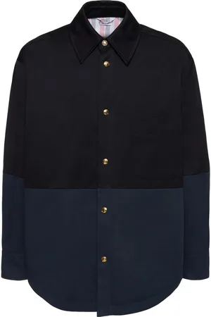 Thom Browne Oversized Jacke Aus Baumwolle