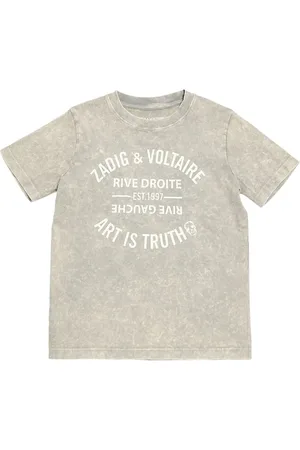 Zadig & Voltaire T-shirt Aus Bio-baumwolle Mit Druck
