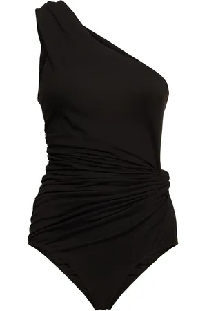 Msgm Ein Schulterfreier, Drapierter Jersey-body