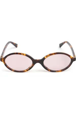 Miu Miu Runde Sonnenbrille Aus Acetat