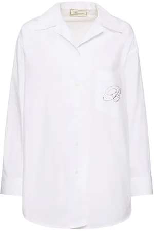 BLUMARINE Oberteil Aus Baumwollpopeline