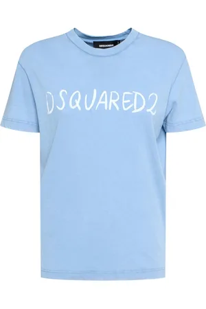 Dsquared2 T-shirt Aus Baumwolljersey Mit Logodruck