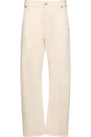 Victoria Beckham Niedrige Jeans Aus Bedrucktem Baumwolldenim