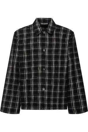 OUR LEGACY Flanelljacke „haven Helix“