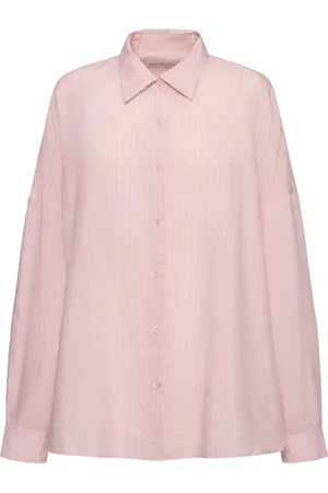 DRIES VAN NOTEN Gestreiftes Popeline-hemd „casia“