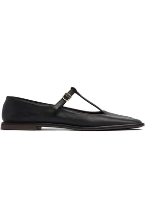 The Row 10mm Hohe Ledersandalen Mit Zehensteg
