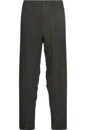 YOHJI YAMAMOTO Schmale Leinenhose