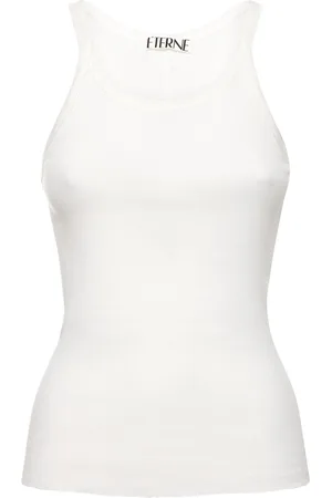 ÉTERNE Geripptes Tanktop Aus Baumwolle