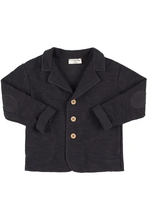 1+ IN THE FAMILY Blazer Aus Baumwollmischung