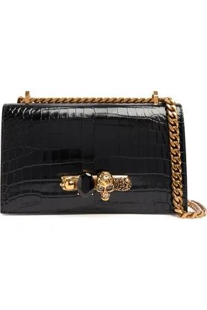 Alexander McQueen Umhängetasche Aus Geprägtem Leder