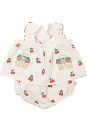 Stella McCartney Hemd Und Shorts Aus Baumwolle Und Leinen