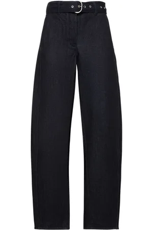 Jil Sander Jeans Aus Baumwolldenim Mit Weitem Bein