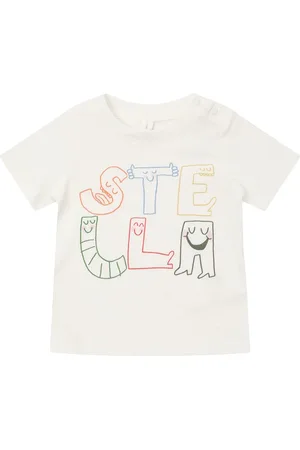 Stella McCartney Bedrucktes T-shirt Aus Baumwolljersey