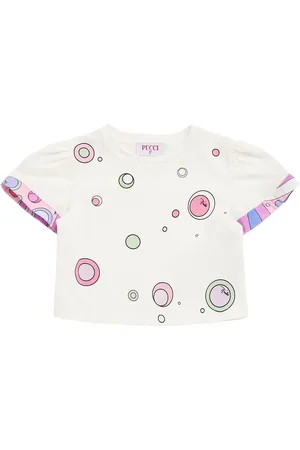 Puccini Bedrucktes T-shirt Aus Baumwolljersey