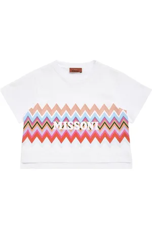 Missoni Bedrucktes T-shirt Aus Baumwolljersey