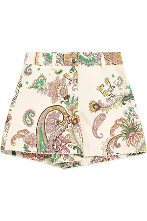 Etro Bedruckte Shorts Aus Baumwollpopeline